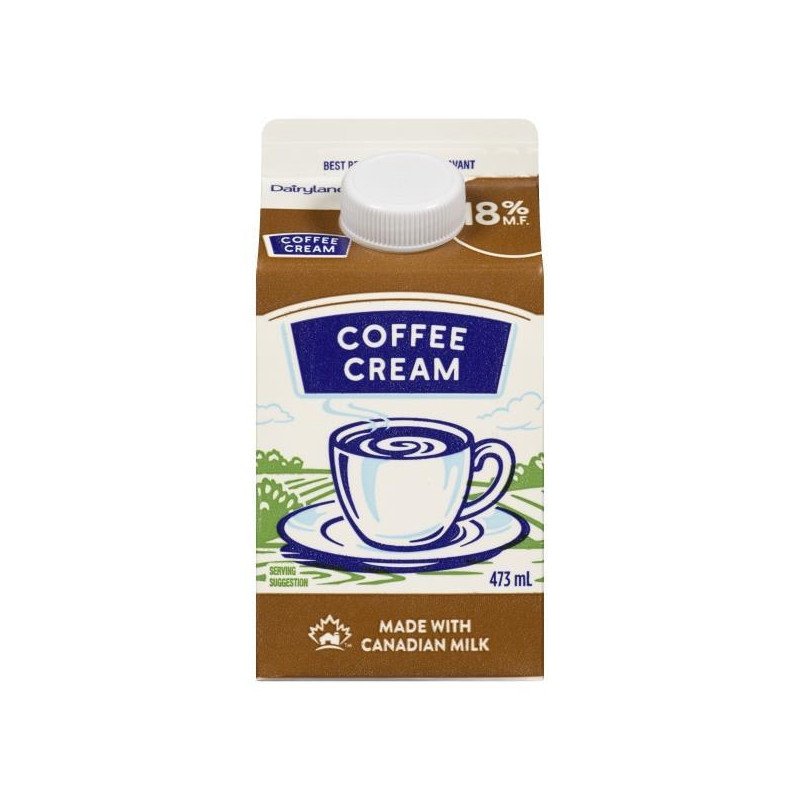 Dairyland Coffee Cream 18% 473 ml