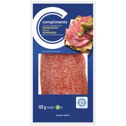 Compliments Dry-Cured Naturally Smoked Salami Hungarian 125 g