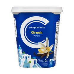 Compliments Greek Yogurt 0%...