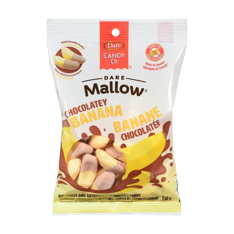 Dare Mallow Candy Chocolatey Banana 150 g
