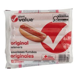 Giant Value Original Wieners 450 g