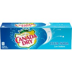 Canada Dry Club Soda 12 x...