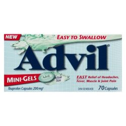 Advil Mini-Gels 200 mg Capsules 70’s