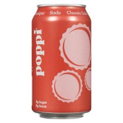 Poppi Classic Cola Soda 355 ml