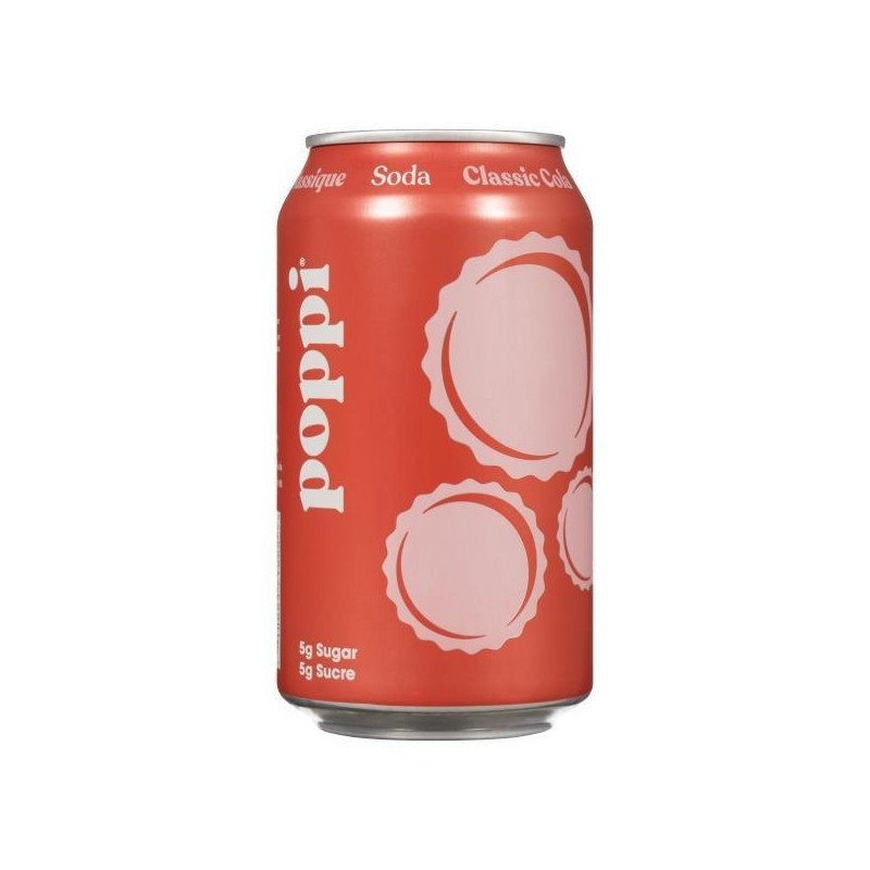 Poppi Classic Cola Soda 355 ml
