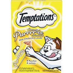 Temptations Creamy Purrrr-ee with Chicken 4 x 12 g