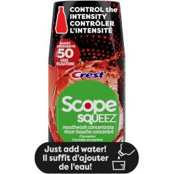 Crest Scope Squeeze Mouthwash Concentrate Cinnamint 50 ml