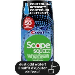 Crest Scope Squeeze Mouthwash Concentrate Peppermint 50 ml