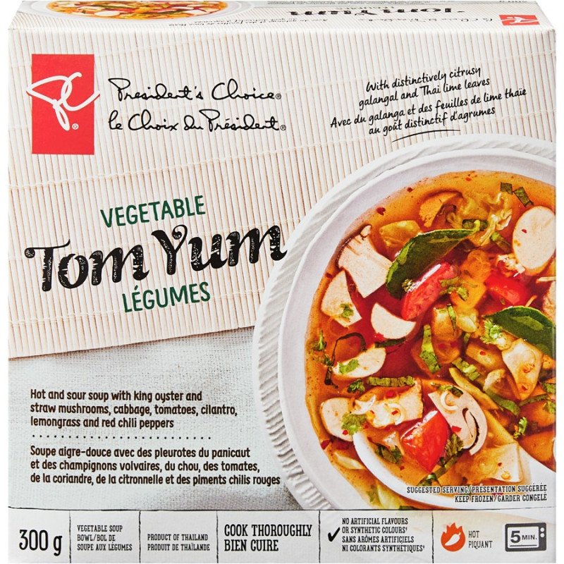 PC Vegetable Tom Yum Soup Bowl 300 g