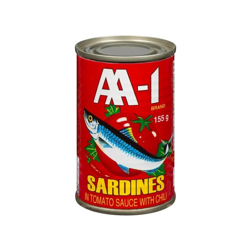 AA-1 Sardines In Tomato Sauce with Chili 155 g