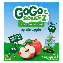 GoGo Squeez Apple Apple 4 x...