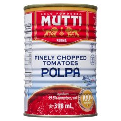 Mutti Finely Chopped Tomatoes Polpa 398 ml