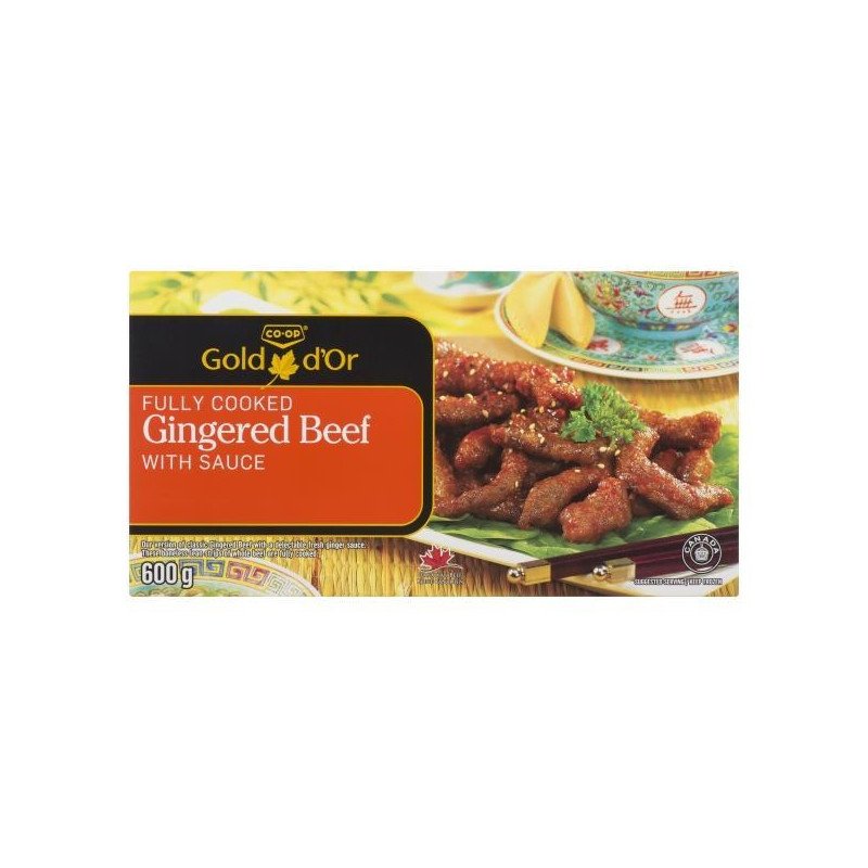 Co-op Gold Fully Cooked Gingered Beef with Sauce 600 g