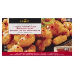 Co-op Gold Fully Cooked Tempura Battered Chicken with Sweet Sriracha Sauce 600 g