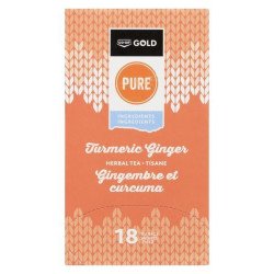 Co-op Gold Pure Herbal Tea Turmeric Ginger 18's