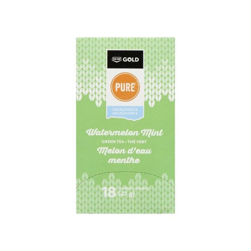 Co-op Gold Pure Green Tea Watermelon Mint 18’s