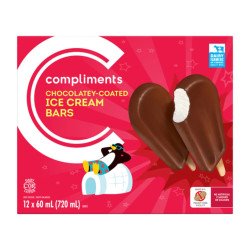 Compliments Ice Cream Bars...