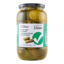 Giant Value Pickles Kosher...