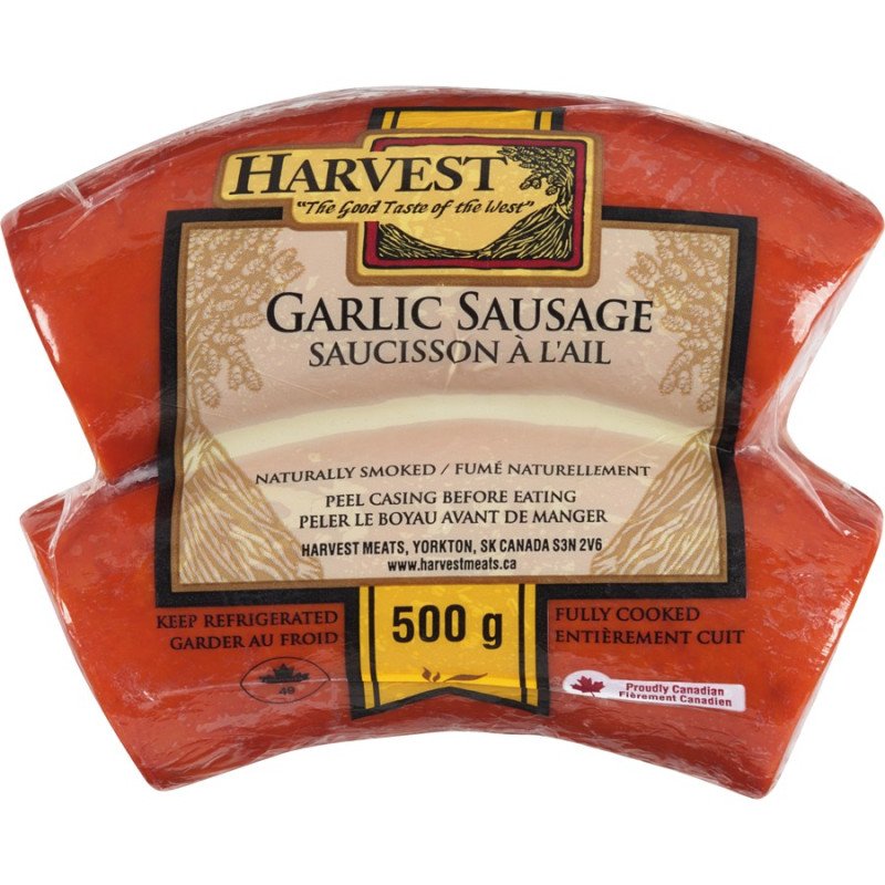 Harvest Garlic Coil Sausage 500 g