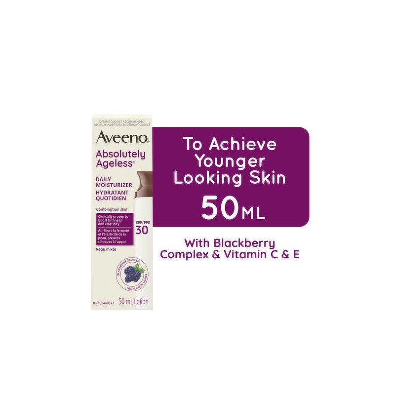 Aveeno Absolutely Ageless Daily Moisturizer SPF30 50 ml