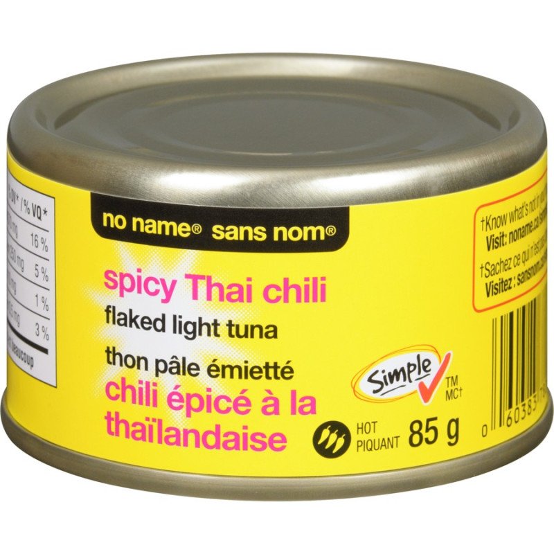 No Name Flaked Light Tuna Spicy Thai Chili 85 g
