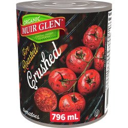 Muir Glen Organic Fire Roasted Crushed Tomatoes 796 ml