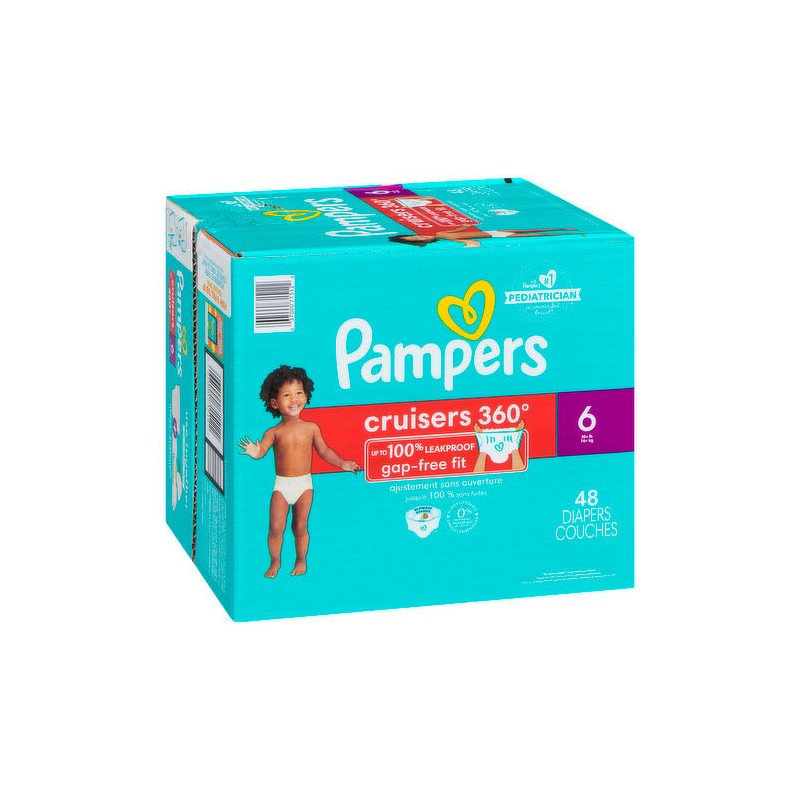 Pampers Cruisers 360 Fit Diapers Size 6 Super Pack 48's