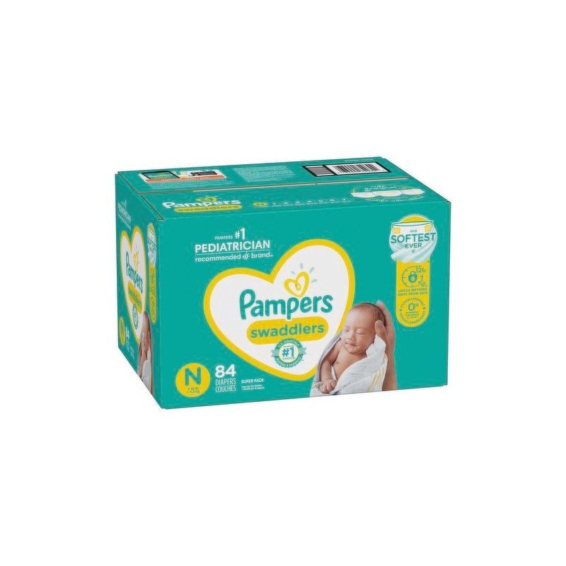 Pampers Swaddlers Super Pack Newborn 84's