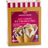 Western Family Ice Cream Cones Salted Caramel 4 x 115 ml