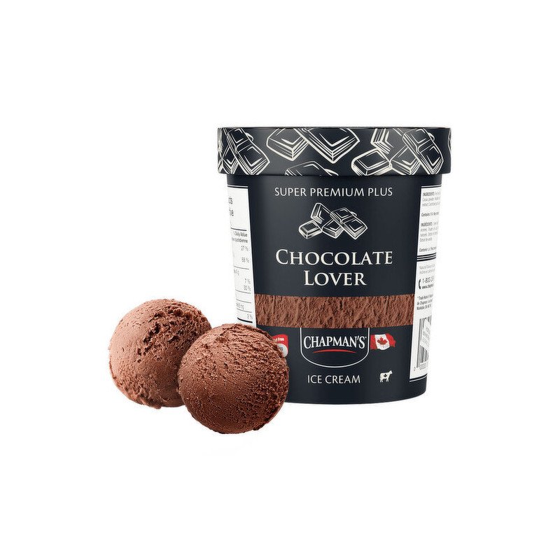 Chapman's Super Premium Plus Chocolate Lovers Ice Cream 500 ml