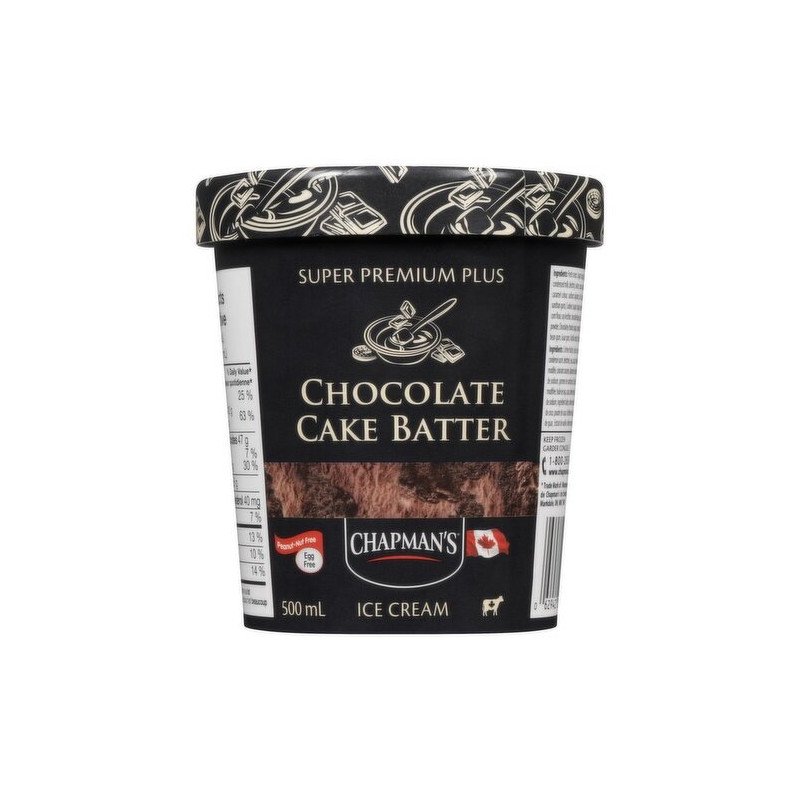 Chapman’s Super Premium Plus Chocolate Cake Batter Ice Cream 500 ml
