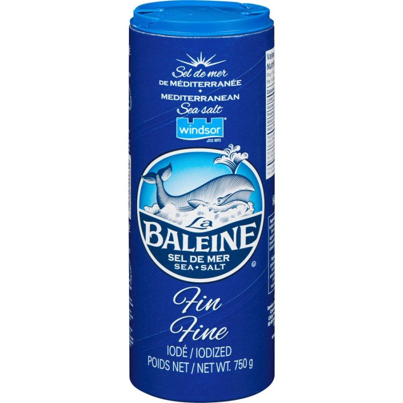 Windsor Baleine Fine Sea Salt 750 g