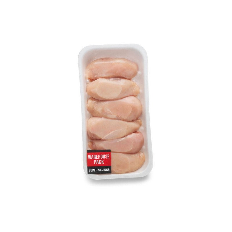 Save-On Chicken Breast Boneless Skinless Value Pack (up to 1250 g per pkg)