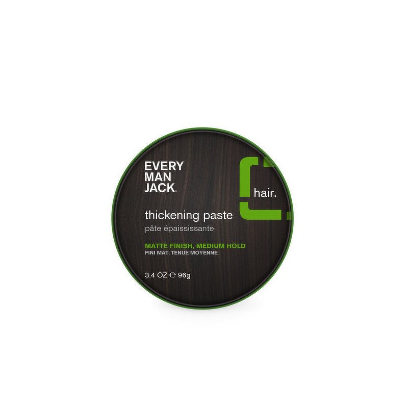 Every Man Jack Thickening Paste Matte Finish Medium Hold 96 g