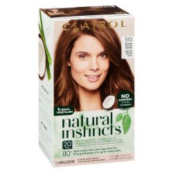 Clairol Natural Instincts Semi Permanent Vegan Hair Dye 5G Medium Golden Brown each