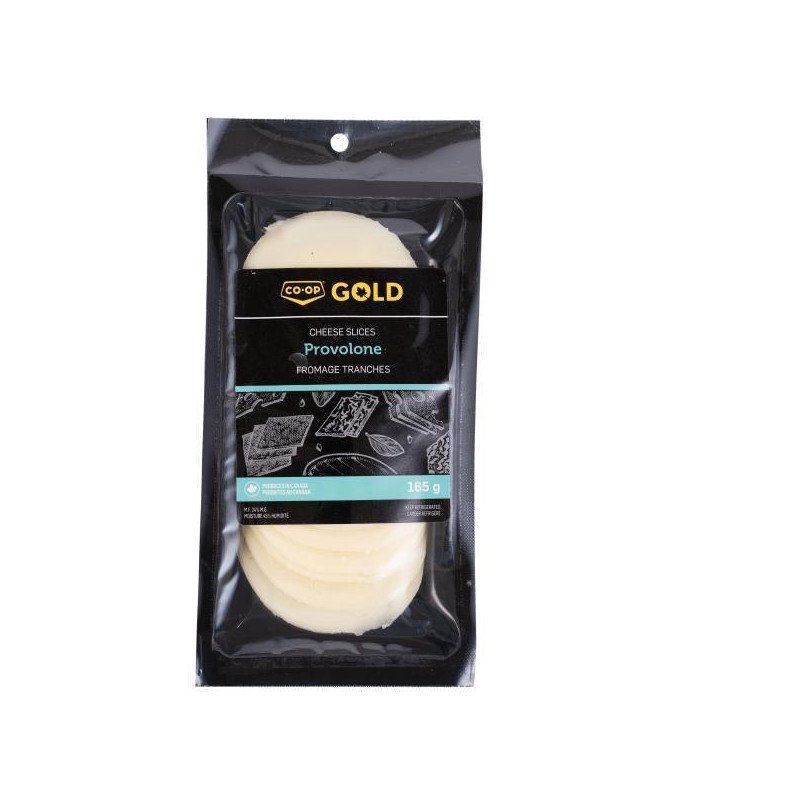 Co-op Gold Provolone Natural Cheese Slices 165 g