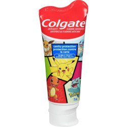 Colgate Kids Fluoride Toothpaste Mild Bubble Fruit Flavour Pokemon 75 ml