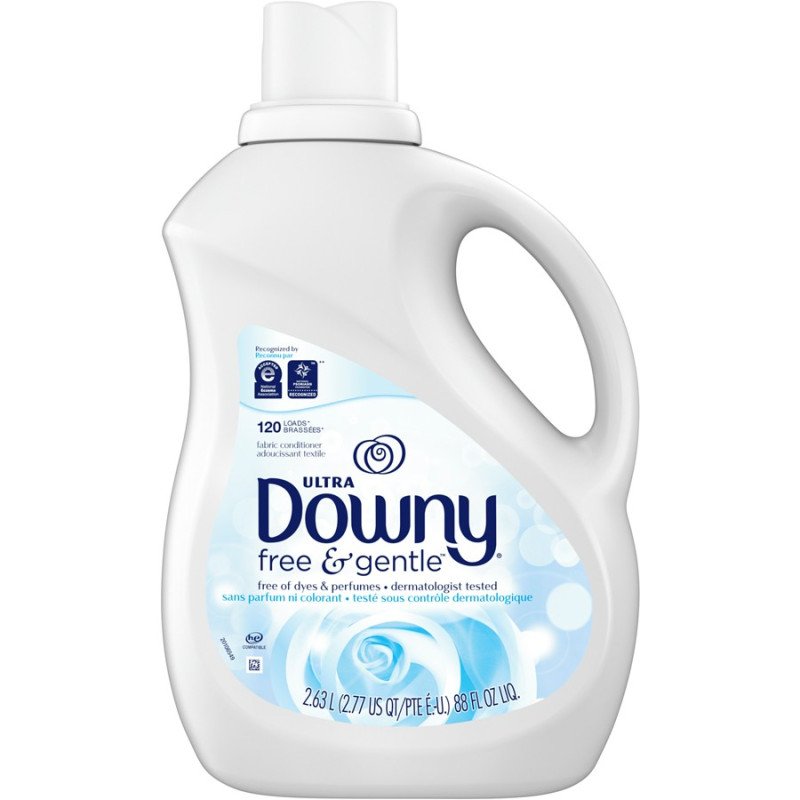 Downy Ultra Fabric Conditioner Free & Gentle 120 Loads 2.63 L
