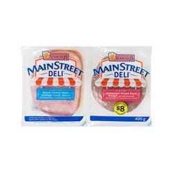 Schneiders Mainstreet Deli Cooked Ham Smoked Chicken Breast Variety Pack 400 g