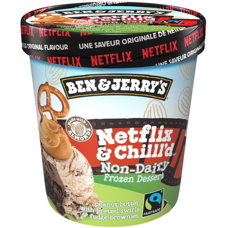 Ben & Jerry's Non-Dairy Frozen Dessert Netflix & Chill’d 473 ml