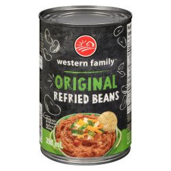Western Family Refried Beans Original 398 ml