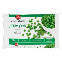 Western Family Green Peas 2 kg