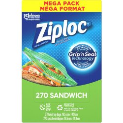 Ziploc Grip’n Seal Sandwich...