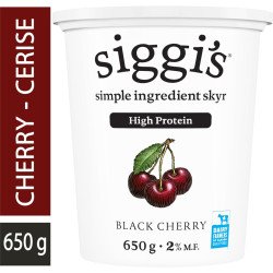 Siggi’s Skyr Yogurt Black...