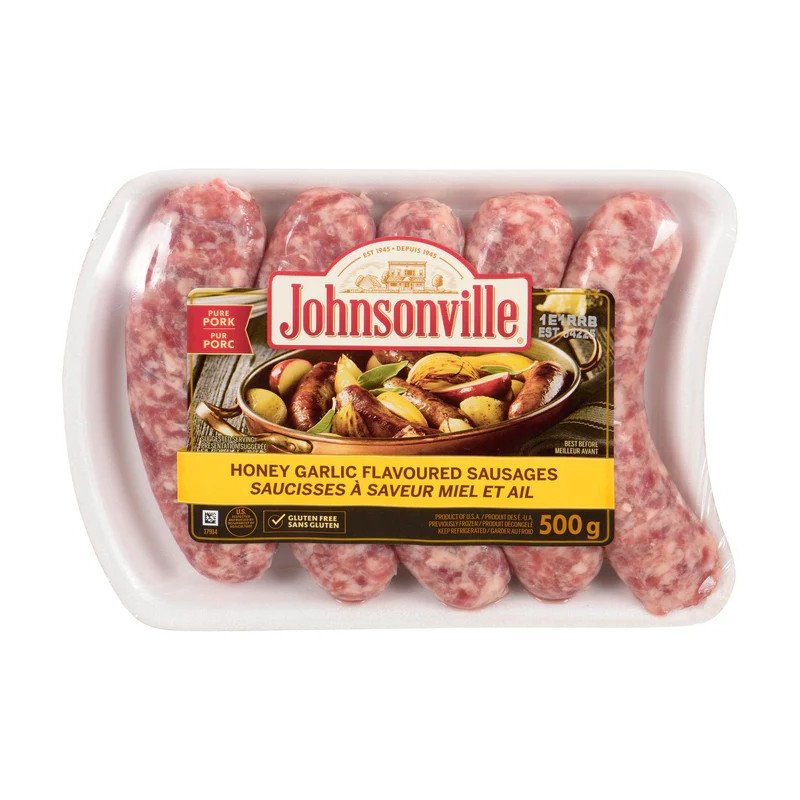 Johnsonville Honey Garlic Flavorued Sausages 500 g