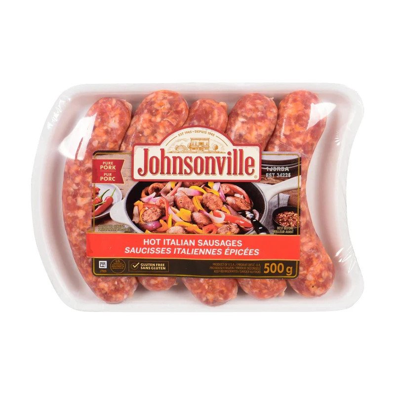 Johnsonville Hot Italian Sausages 500 g