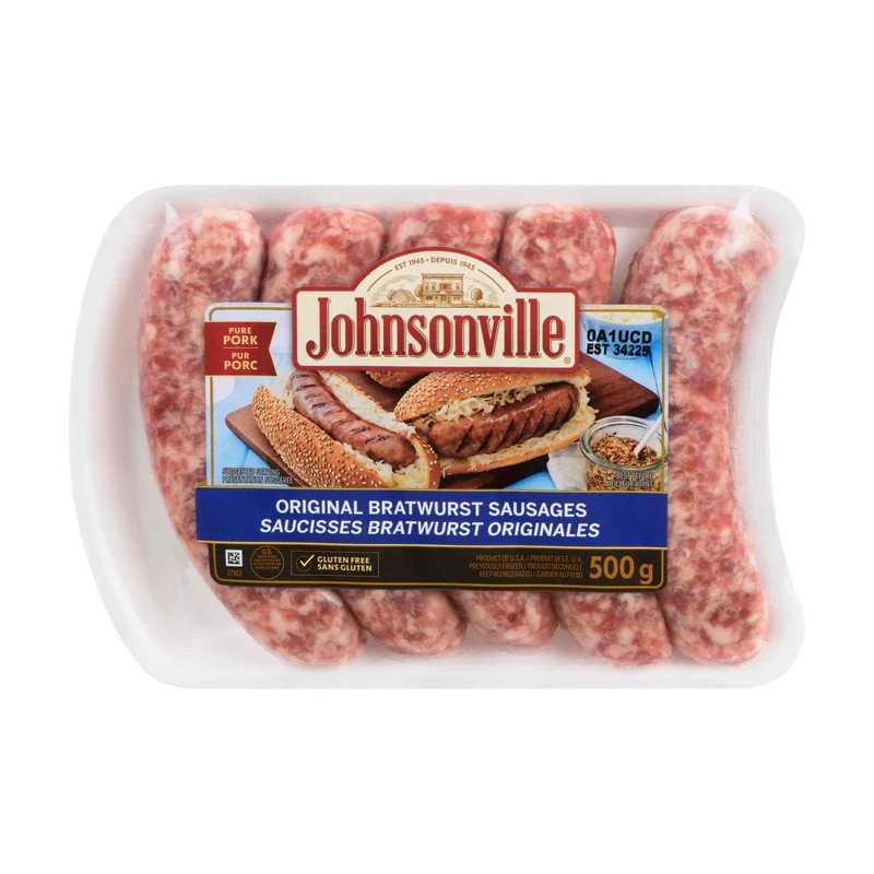 Johnsonville Original Bratwurst Sausages 500 g