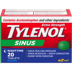 Tylenol Extra Strength Sinus Nighttime eZtabs 20's