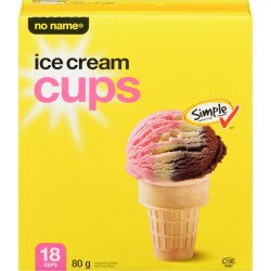 No Name Ice Cream Cups 80 g...