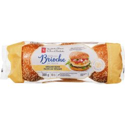 PC Brioche Sesame Buns 300 g